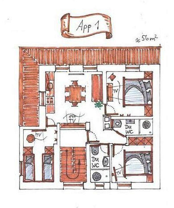 Soelden Apartment | 56 m² Apartment ∙ 3 bedrooms ∙ 8 guests