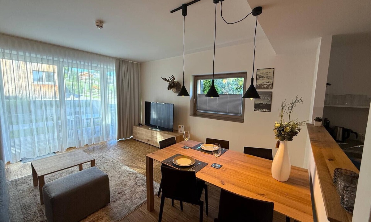 Rohrmoos-Untertal Apartment | Apartment with 1 bedroom and sauna area