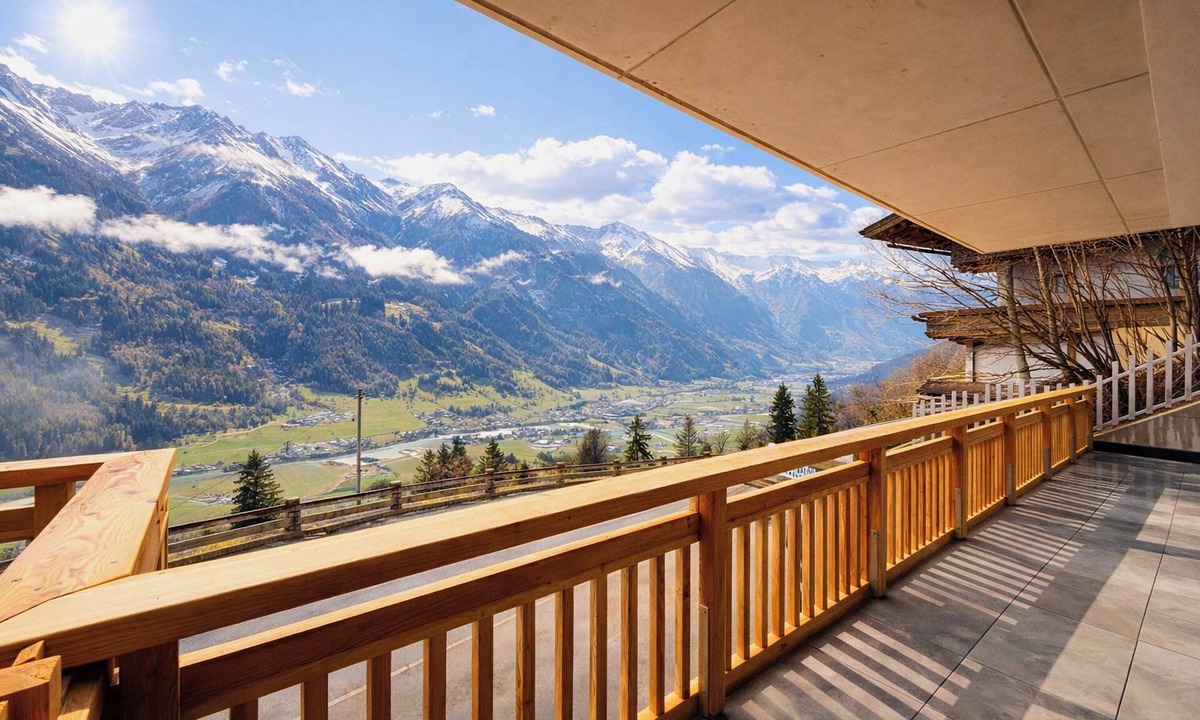 Hippach-Schwendberg Apartment | ELEVATE – Balcony & Mountain View