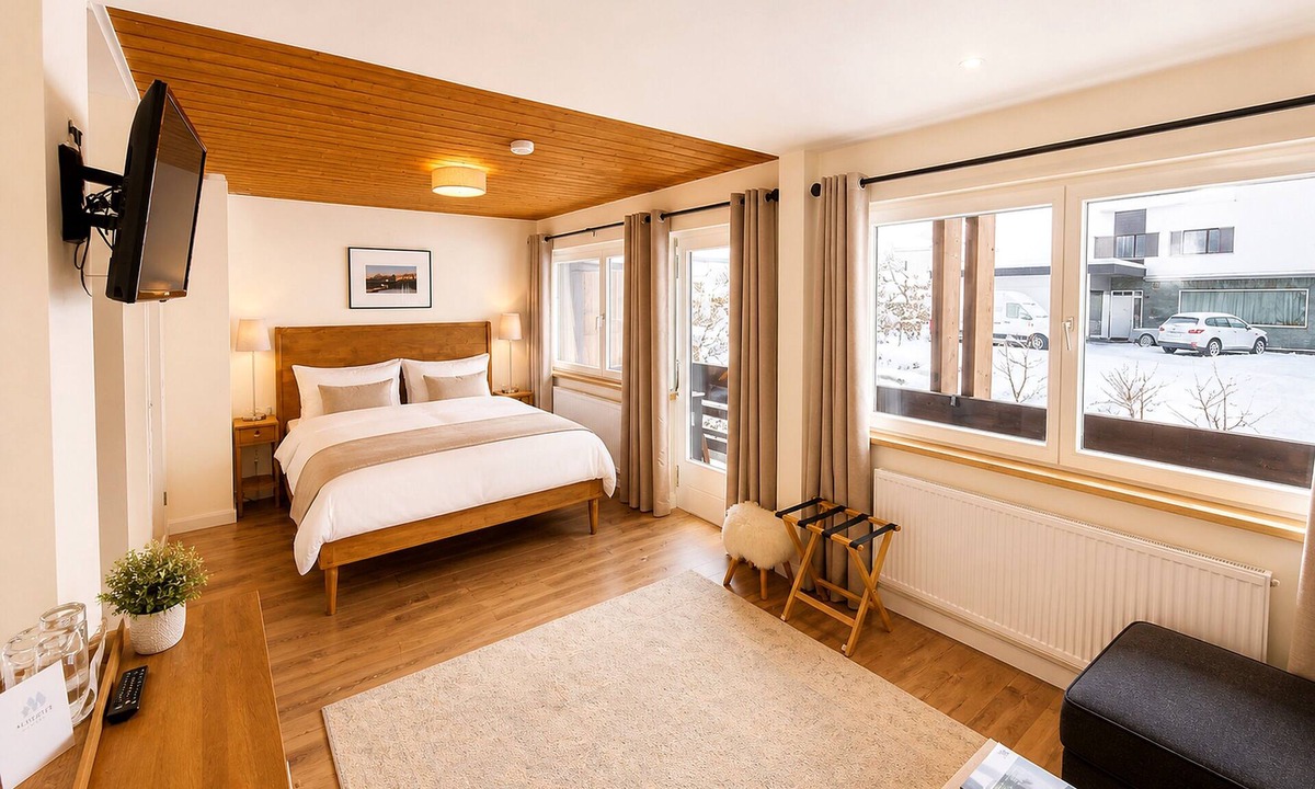 Vandans Hotel | Junior Suite with Breakfast, Mountain View and Private Terrace