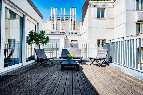 Schottenfeld Apartment | Viennas Mariahilfer Mile - Terrace Hideaway