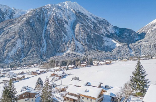 Krimml Apartment | Alpine view holiday flat with waterfall view