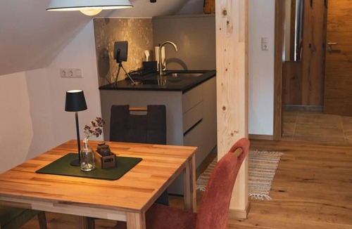 Donnersbachwald Apartment | Apartment 'Der Sagbauer Top 1' with Mountain View, Balcony and Wi-Fi