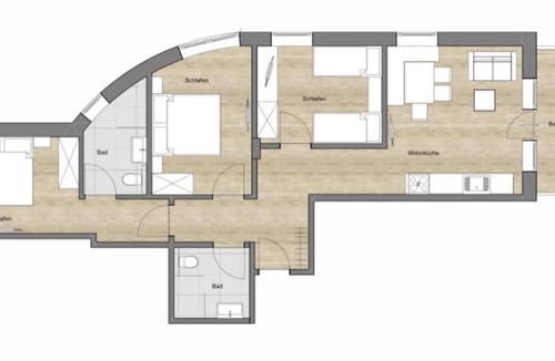 Ladis Apartment | Burgstadl Aparthotel & Restaurant - Ferienwohnung mit Burgblick