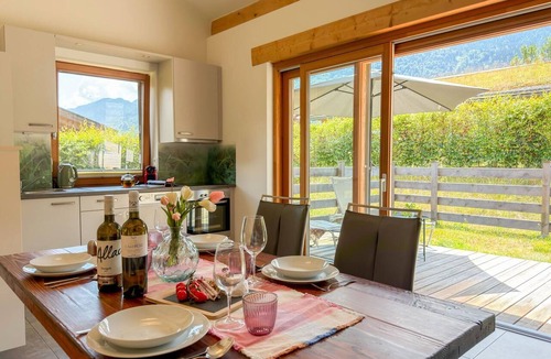 Watschig Ski Chalet | Chalet with sauna between forest and mountains
