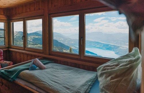 Millstatt House | Mirnock - 6-bett Familienzimmer mit Ostbalkon - Alexanderhütte
