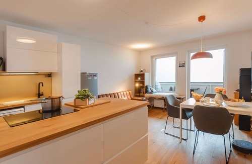 Bad Gastein Apartment | Nice apartment for 4 people with WIFI, TV and balcony