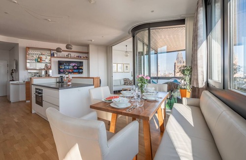 Josefstadt Apartment | Panoramasuite mit Fernblick Über Wien