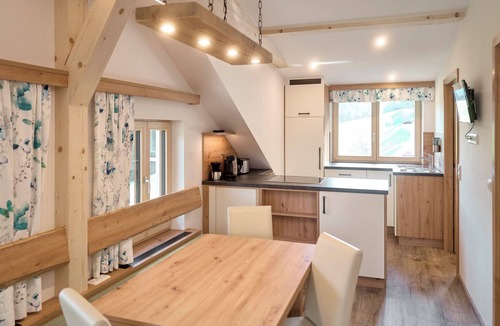 Lunz am See Apartment | Stable gazer apartment 2 - farm life from the sitting window