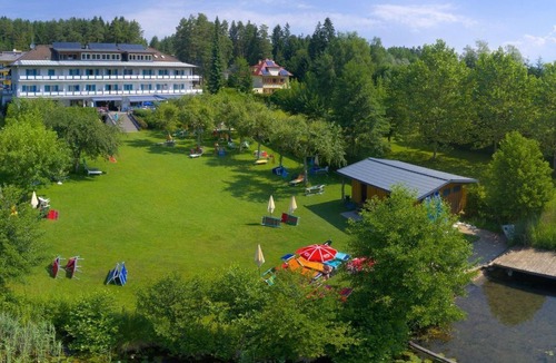 Klopein am Klopeiner See Apartment | Studio apartment lake view - Aparthotel Klopeinersee