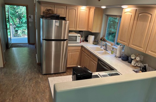Willard House | Unique Home in Willard, Wa. 40 acres, 50 feet from Little White Salmon River