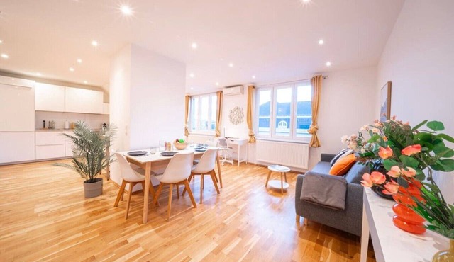 5 min from Hauptbahnhof, 1 Bedroom, AC, Smart TV