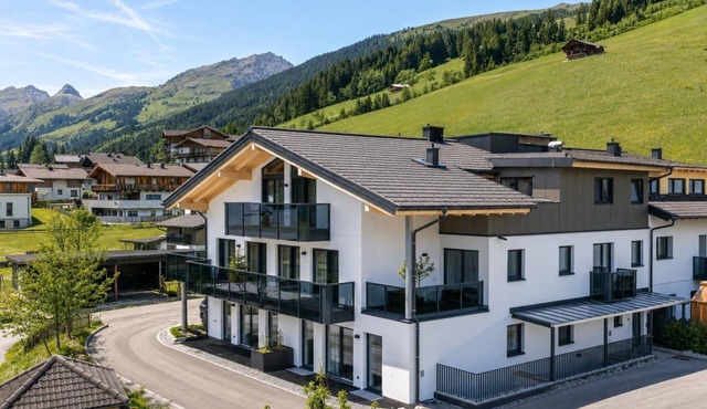 Alpine luxury with sauna by the slopes