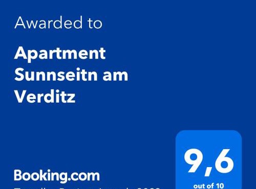 Apartment Sunnseitn am Verditz