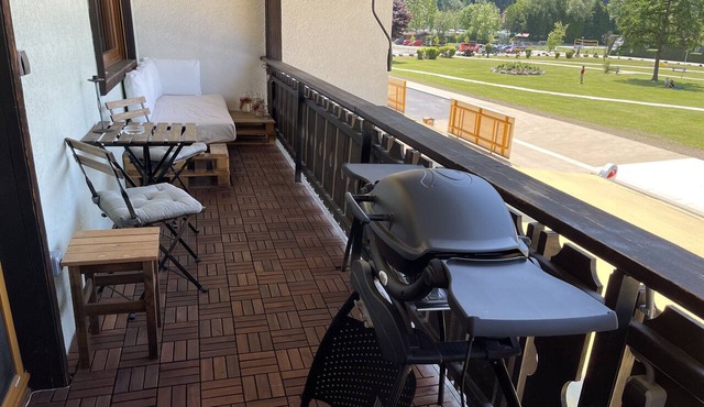 Beautiful, bright apartment with terrace & lake view, 50m to the beach, WiFi in Döbriach