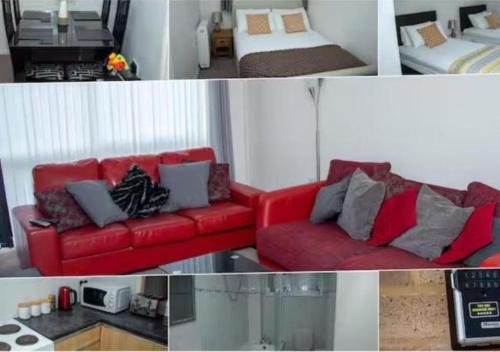 Contractor Accommodation Free Parking WiFi Near Worksites - 2 Bedroom Home In Three Bridges Crawley Gatwick in Crawley