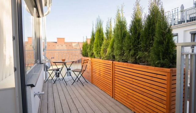 Cozy Penthouse with a terrace by Schönbrunn Palace