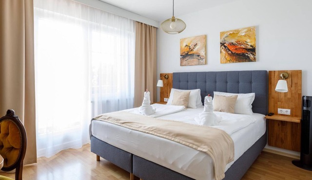 Doppelzimmer mit Balkon Seeseite - Pension Laubenhof