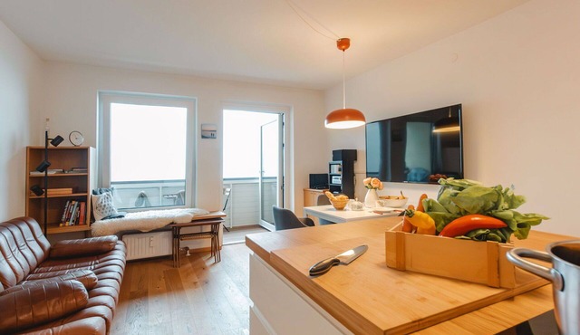 Nice apartment for 4 people with WIFI, TV and balcony