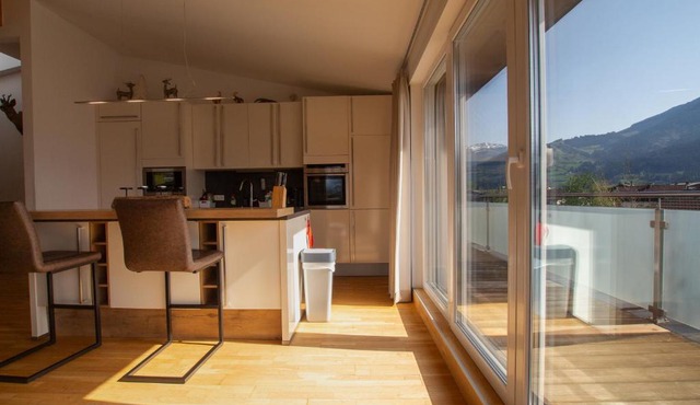 Penthouse Schmetterling mit Dachterrasse