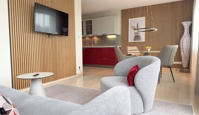 SONNTAGSKIND near Salzburg – stylish apartment with a terrace and private garden