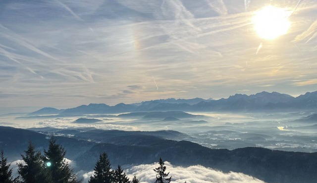 Stunning panoramic views & fun on the slopes: Vacation rental on the Kanzelhöhe