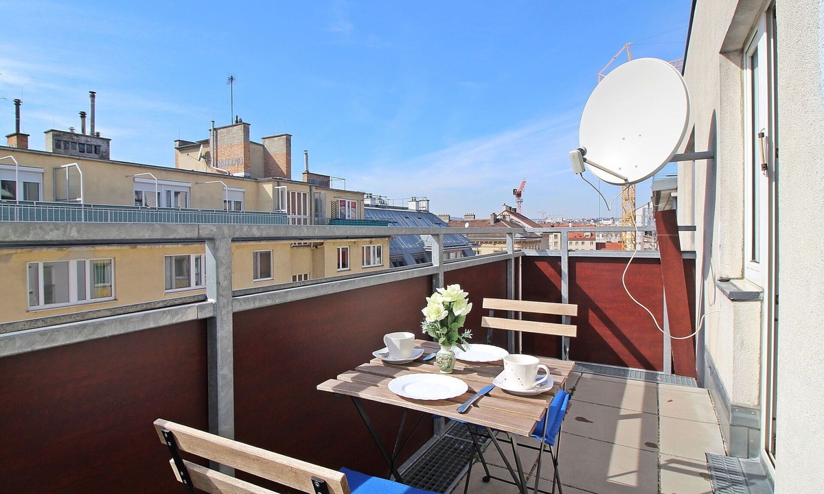 Margareten Apartment | Nice apartment for 4 people with WIFI, TV and terrace