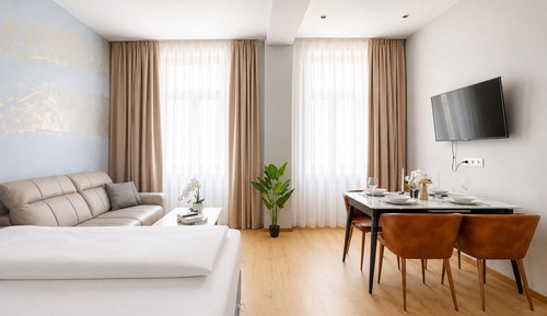 Luxury Apartment, Kitchen, City View