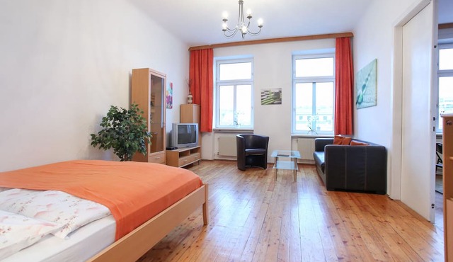 Large Viennese old building apartment with flair
