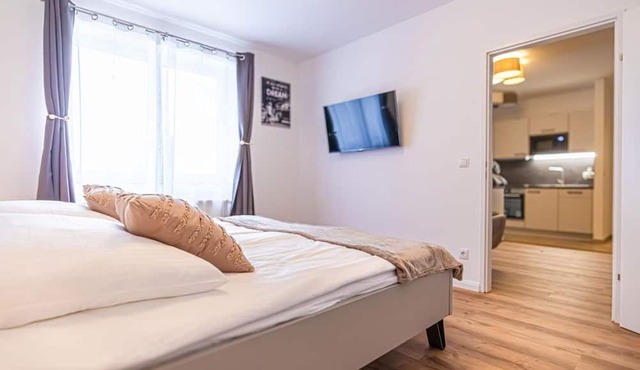 2BR&1LR Apartment Ideal for 5P, Near Donaustadt