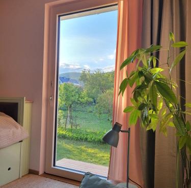 Garden studio with kitchenette