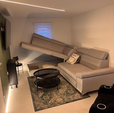 Modern room with terrace