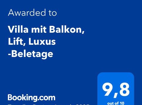 Luxus-Apartment in historischer Villa, Balkon & Lift, Nähe Therme Bad Hall