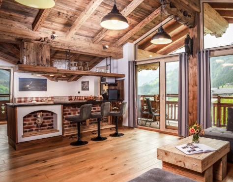 Alpen Chalet Wohnung "Rosa"
